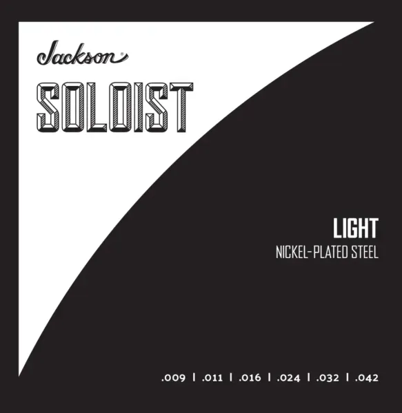 Jackson® Soloist™ Electric Guitar Strings, Light .009-.042 MODEL #: 299094200