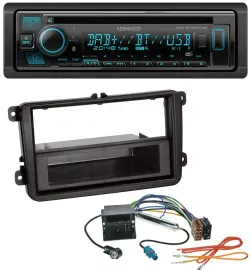 Kenwood Bluetooth DAB CD MP3 USB Autoradio für VW Sharan ab 10 Tiguan ab 07 Tour