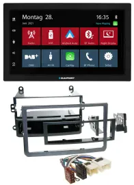Blaupunkt MP3 Bluetooth DAB 2DIN USB Autoradio für Nissan 350Z Coupe Roadster 05