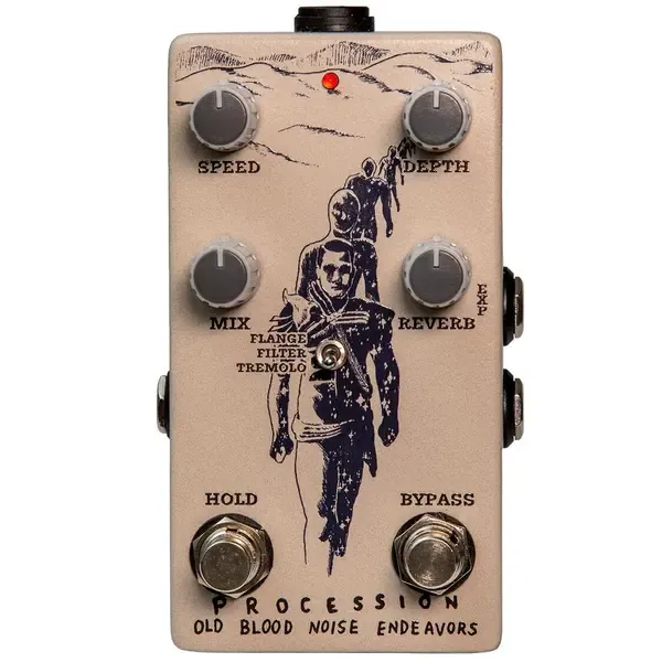 Педаль эффектов для электрогитары Old Blood Noise Endeavors Procession Reverb Pedal V2