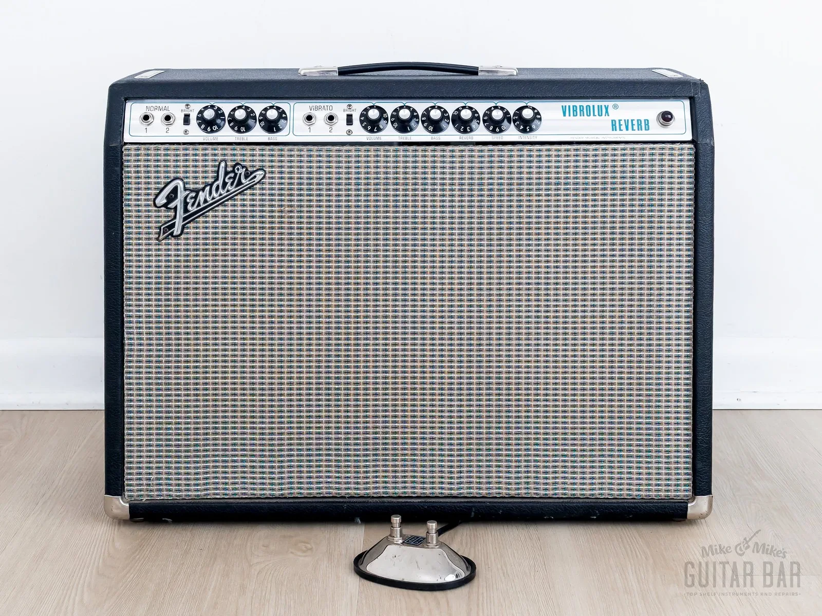 1972 Fender Vibrolux Reverb Silverface Vintage Tube Amp 2x10 w/ Oxford 10L5