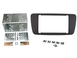 Установочная рамка для автомагнитолы ACV 2-DIN для Seat Ibiza (2008–2015), черный (набор)