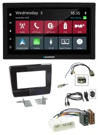 Blaupunkt DAB Bluetooth USB MP3 2DIN Autoradio für Isuzu D-Max 2020 2021 Klavier