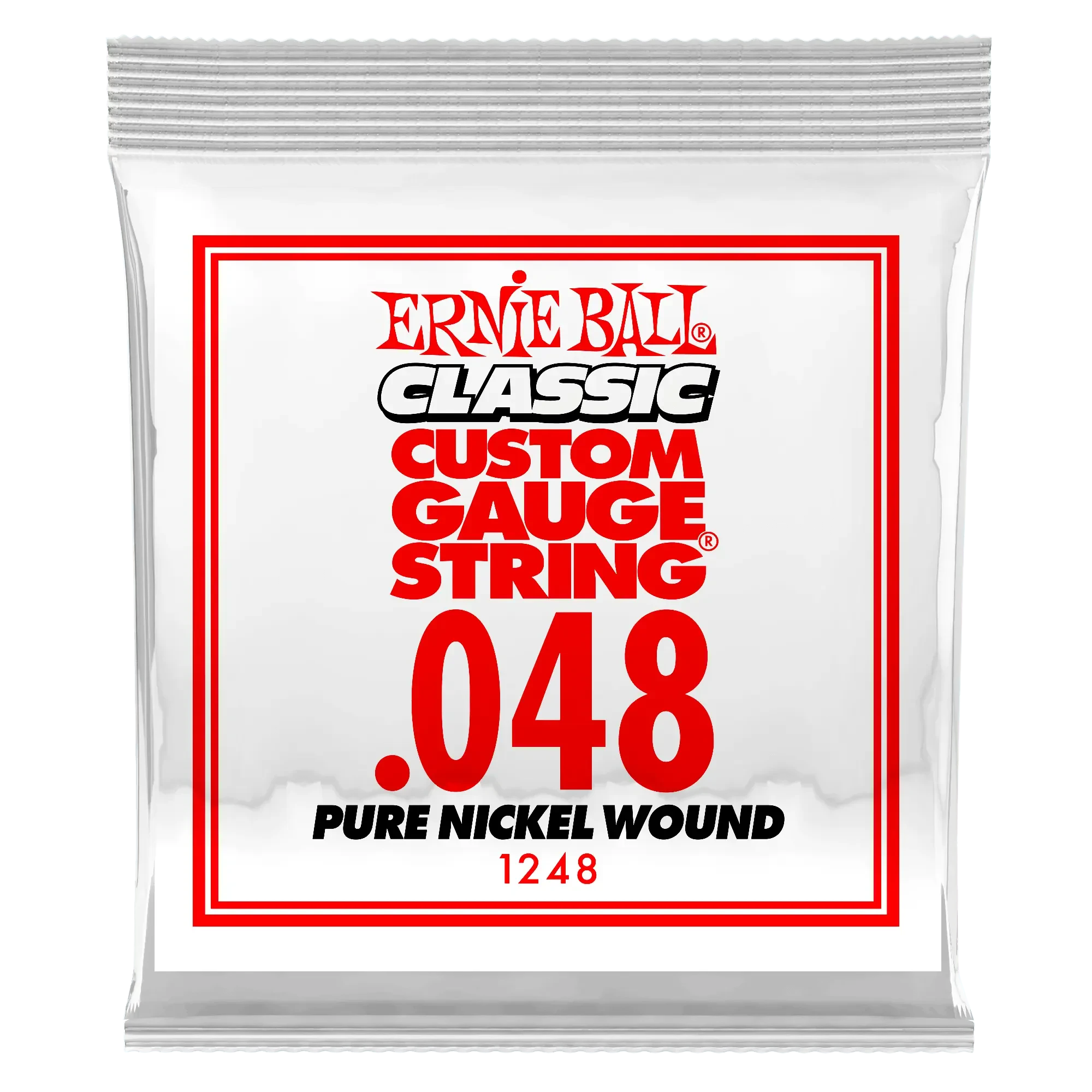 Струна для электрогитары Ernie Ball P01248, никель, калибр 48