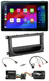 Pioneer Bluetooth DAB Lenkrad USB Autoradio für Ford C-Max Galaxy Focus ab 07 sc