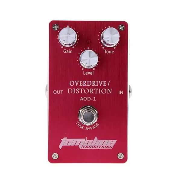 Педаль эффектов для электрогитары Tomsline AOD-1 Overdrive Distortion