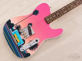 2022 Fender Japan Art Canvas Esquire Hiroshi Nagai No 2, Mint w/ Case, 1 of 30