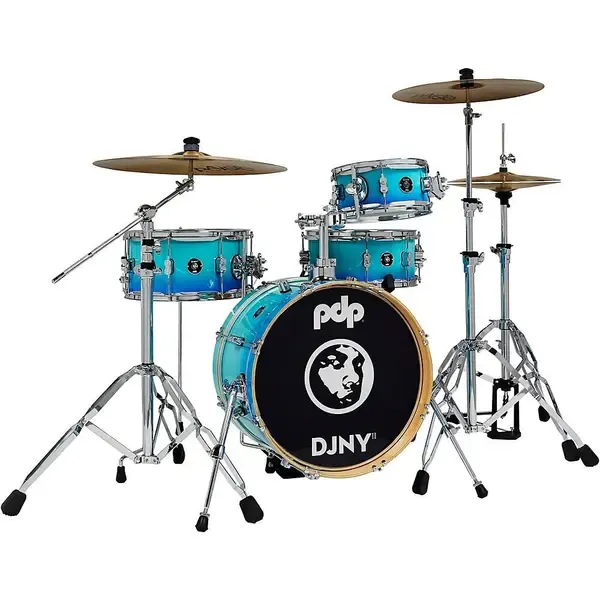 Ударная установка акустическая PDP by DW Daru Jones 4-Piece New Yorker II Shell Pack Blue Fade