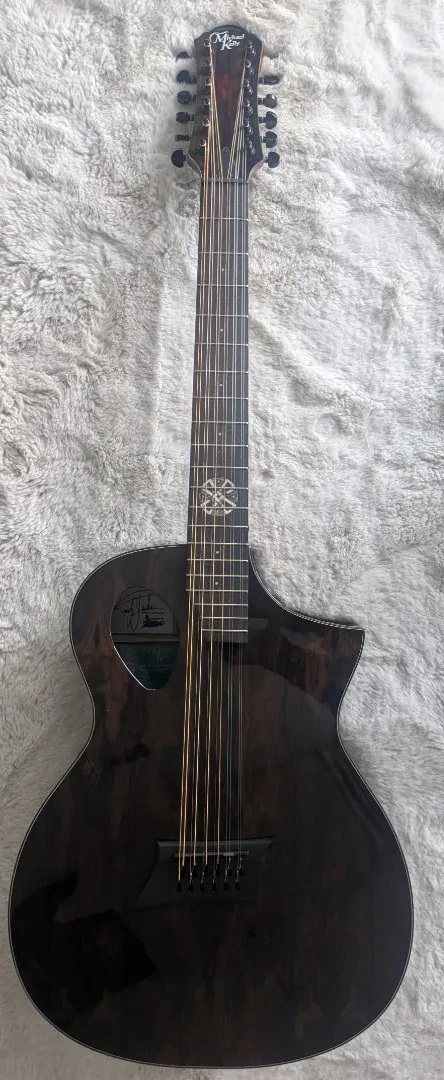 Б/У электроакустическая гитара Michael Kelly Randy Jackson of Zebra Forte Ziricote 12-струнная