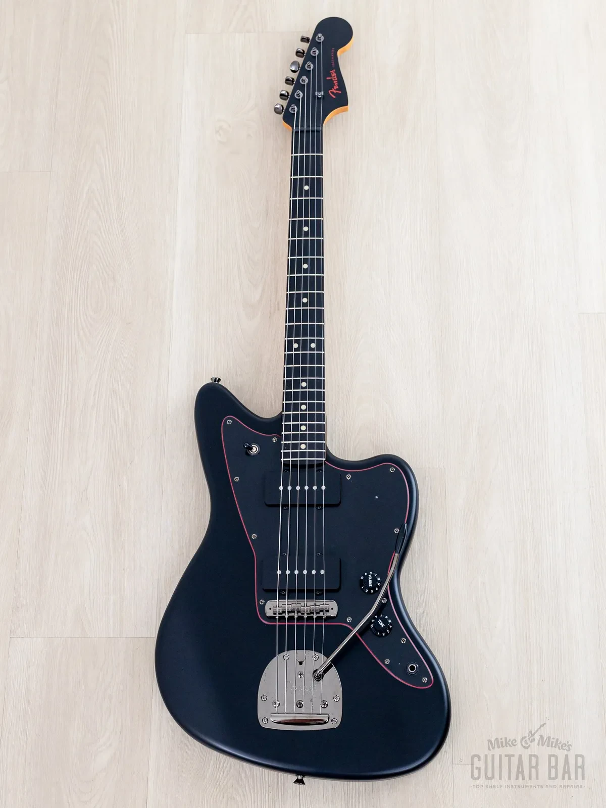 Электрогитара Fender Limited Hybrid II Noir Jazzmaster SS Matte Black w/gigbag Japan 2025