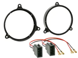 Lautsprechereinbauset für Toyota Avensis Yaris Corolla 165 mm Tür Front Heck