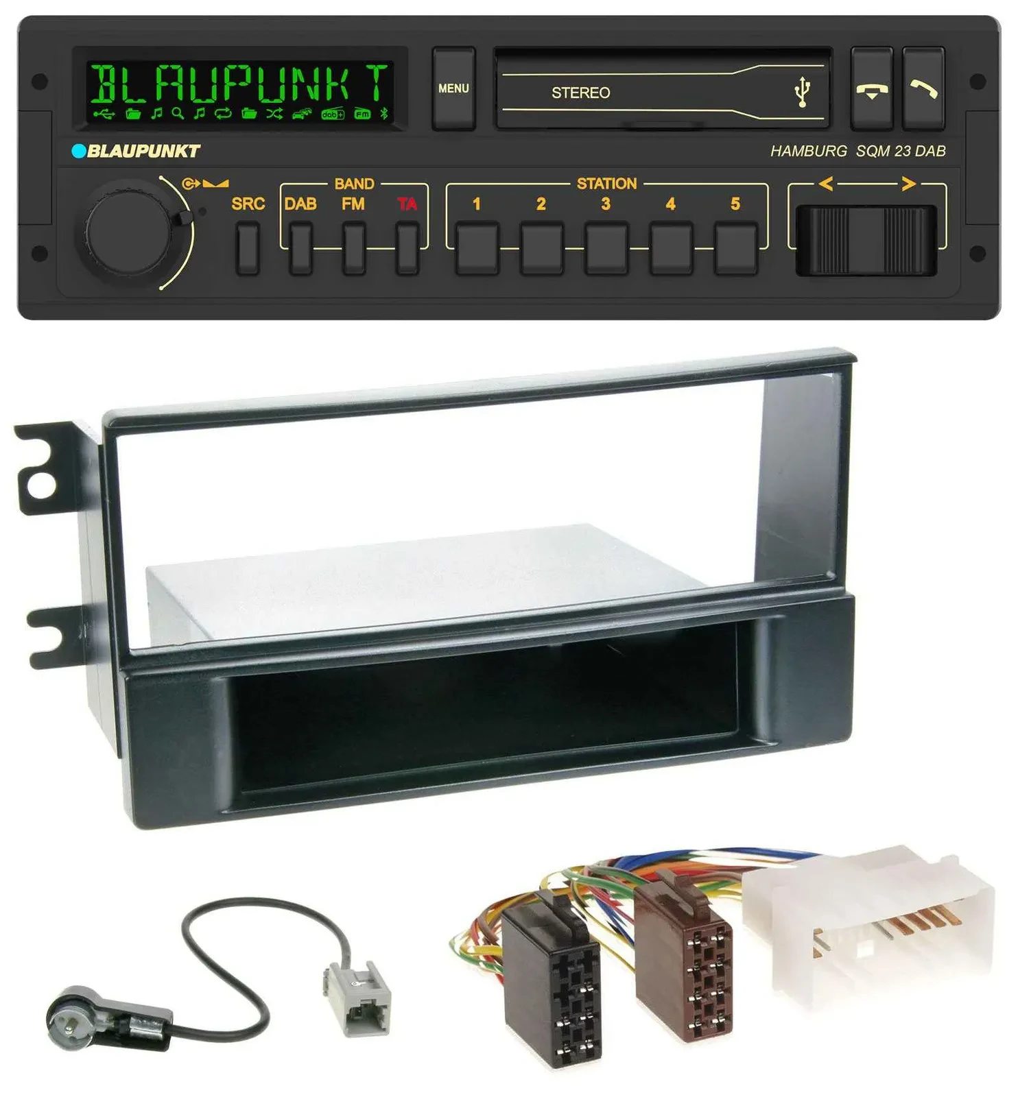 Blaupunkt USB DAB Bluetooth MP3 Autoradio für Kia Sportage II (2008-2010)