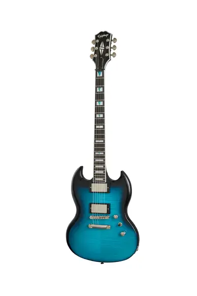 Электрогитара Epiphone SG Prophecy Blue Tiger Aged Gloss