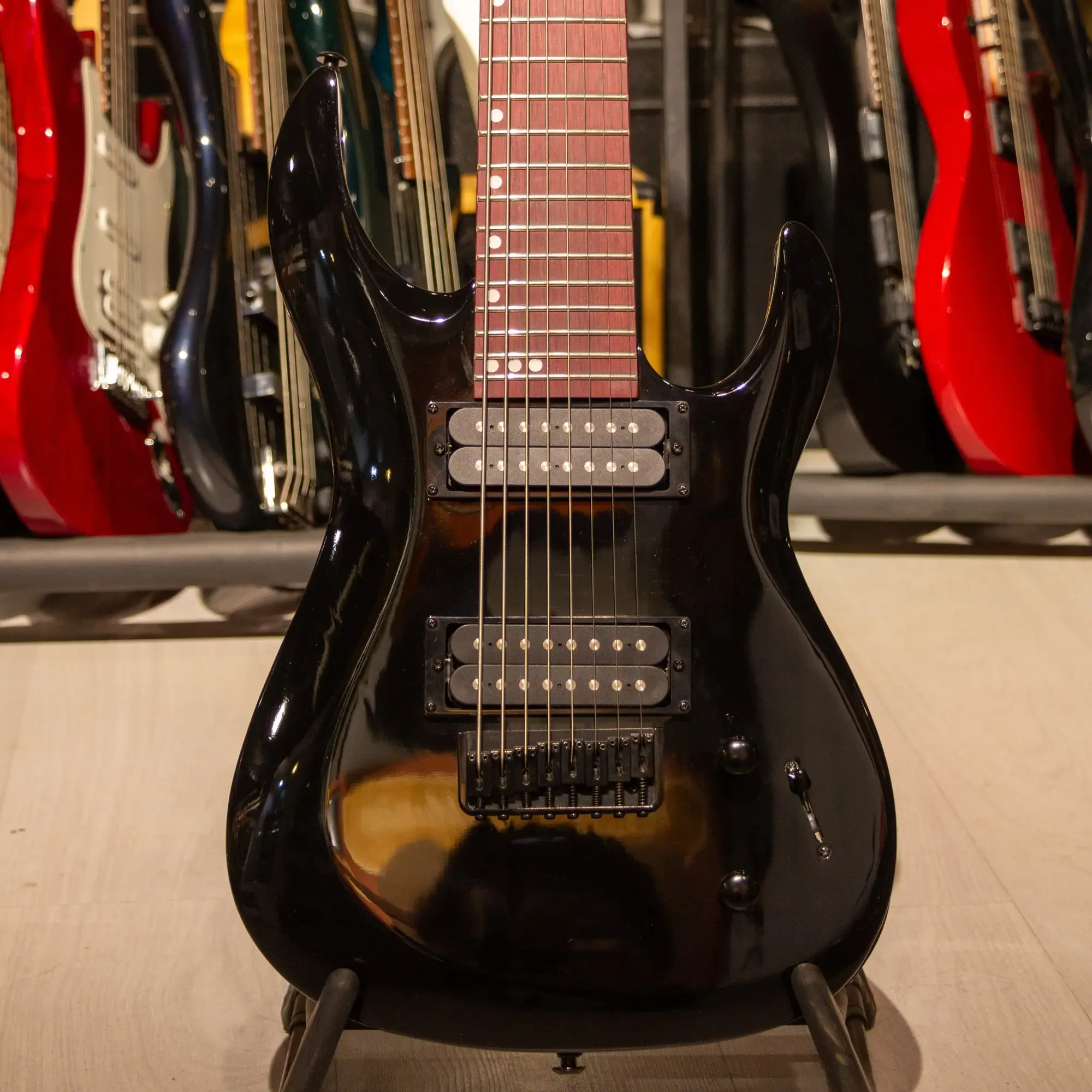 Электрогитара Harley Benton Progressiv R-458 BK HH Black China 2000s