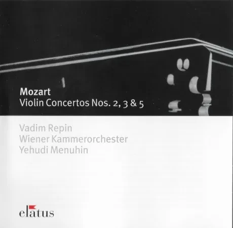 VADIM REPIN, WIENER KAMMERORCHESTER, YEHUDI MENUHIN - Mozart: Violin Concertos Nos. 2,  3 & 5 (CD)