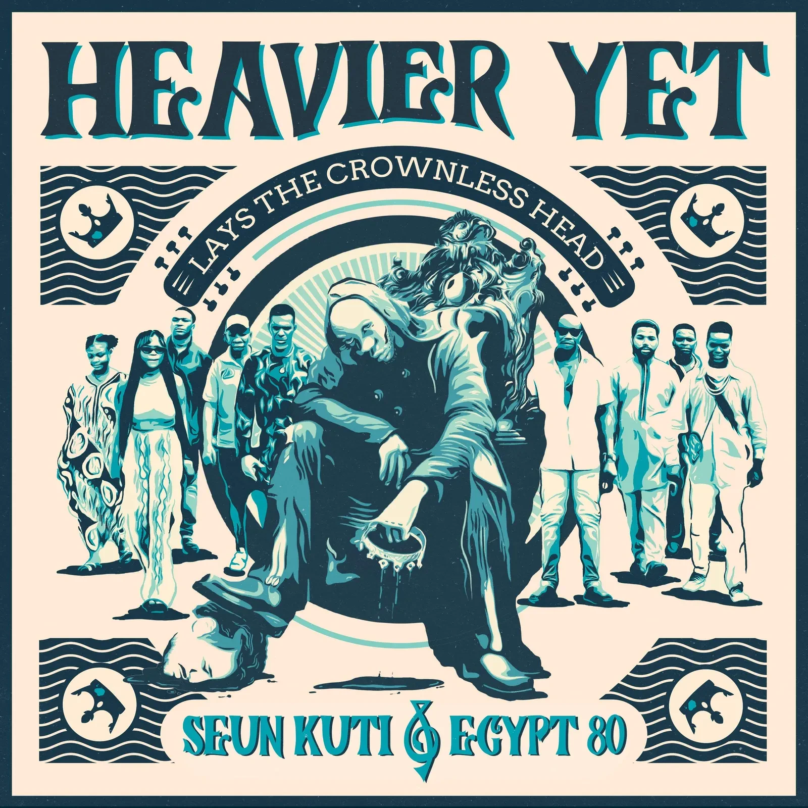 Виниловая пластинка Seun Kuti & Egypt 80 – Heavier Yet (Lays The Crownless Head) 2024