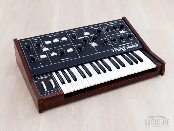 1983 Moog Prodigy Vintage Analog Synthesizer w/ External Control, Fully Serviced