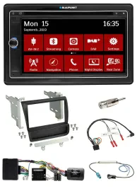 Blaupunkt TMC USB Lenkrad Bluetooth DAB 2DIN Navigation für Audi R8 42 2006-2015