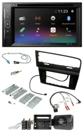 Pioneer Bluetooth Lenkrad USB 2DIN DAB DVD Autoradio für VW Golf VII ab 2012