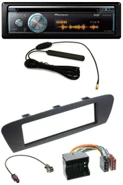 Автомагнитола для Renault Scenic (с 2012) Pioneer CD, USB, Bluetooth, DAB, MP3, коричневый