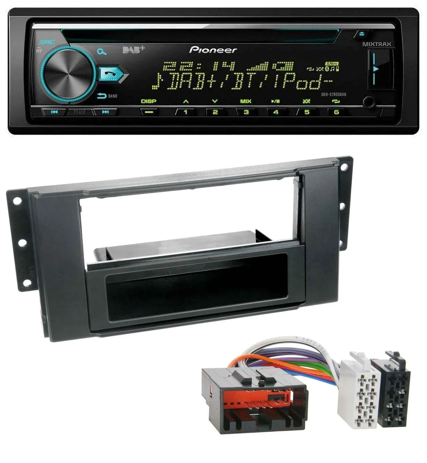 Автомагнитола для Land Rover Freelander 2007–2010 Pioneer DAB, CD, USB, Bluetooth, MP3