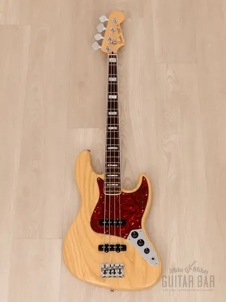 Бас-гитара Fender Limited Autumn Winter Collection Jazz Bass JJ Natural Lacquer w/case Japan 2019