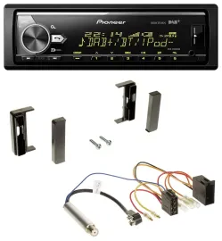 Автомагнитола Pioneer для Audi TT (1998–2006), Bluetooth, USB, DAB, MP3, ISO