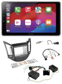 Pioneer Lenkrad USB DAB Bluetooth 2DIN Autoradio für Chevrolet Orlando 2011-2018