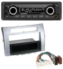 Blaupunkt MP3 Bluetooth USB AUX Autoradio für Toyota Corolla Verso 2004-2009 sil