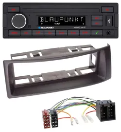Автомагнитола для Renault Megane/Scenic (до 2003) Blaupunkt USB/AUX/Bluetooth, MP3, черный