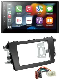 Pioneer DAB Bluetooth 2DIN USB MP3 Autoradio für Suzuki Celerio LF ab 2014