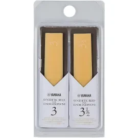 Yamaha Synthetic Tenor Saxophone Reed Sample Pack; 3.0-3.5