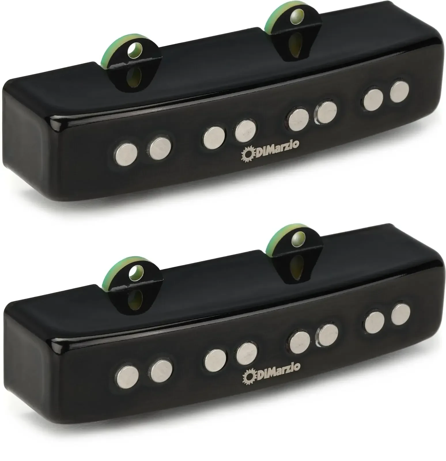Комплект звукоснимателей для бас-гитары DiMarzio Sixties J Bass Black Metal