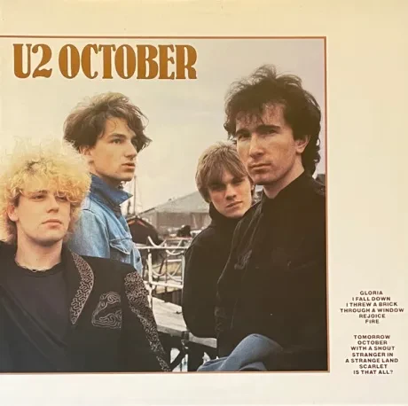 U2 - October (LP , Used)