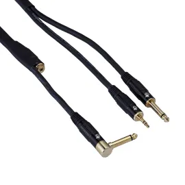 Кабель инструментальный для гитары Bespeco EAY2JAMS200 2 м (прямой/угловой)