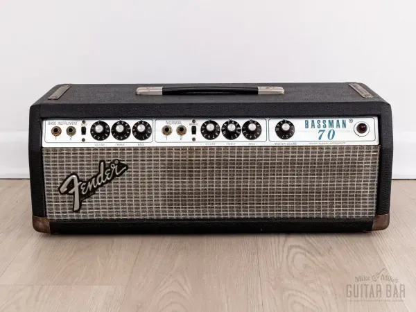 Усилитель для электрогитары Fender Bassman 70 Silverface 20W USA 1979