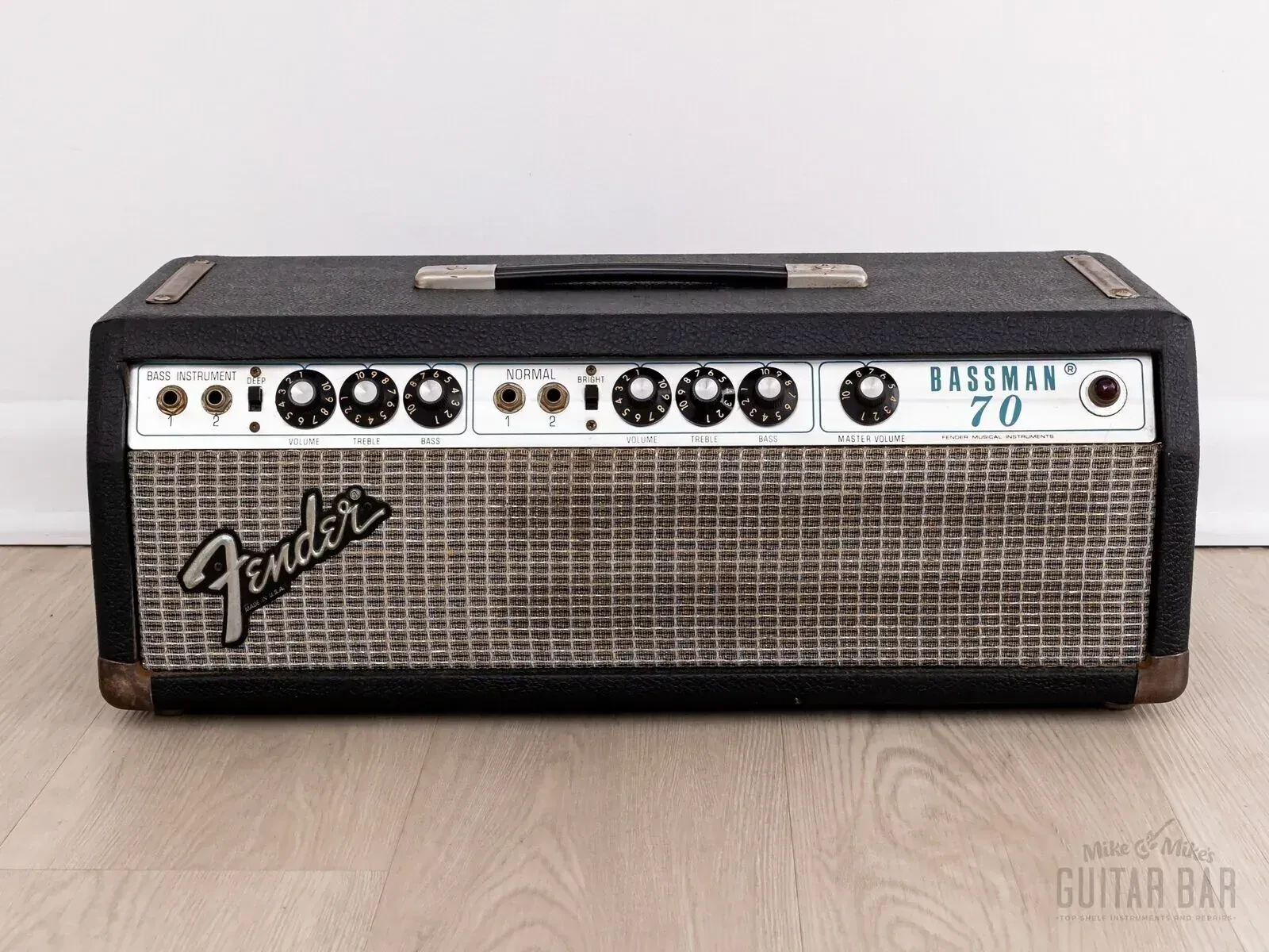 Усилитель для электрогитары Fender Bassman 70 Silverface 20W USA 1979