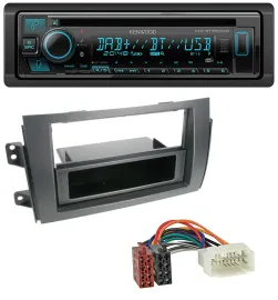 Kenwood Bluetooth DAB CD MP3 USB Autoradio für Fiat Sedici, Suzuki SX 4