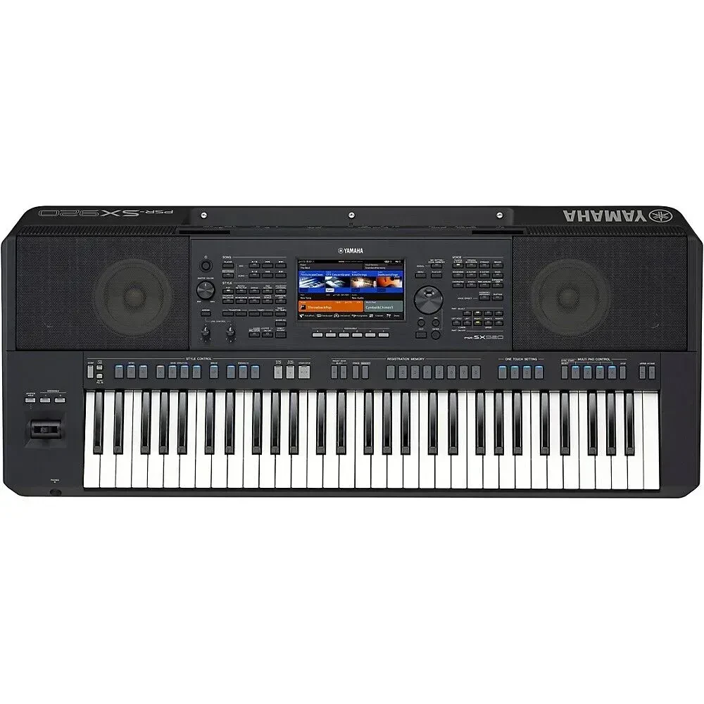 Синтезатор-аранжировщик Yamaha PSR-SX920 61 клавиша, полифония 128, 2130 тембров, 575 стилей, черный