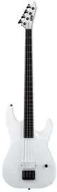 Бас-гитара ESP LTD M-4 Arctic Metal 4-String Bass Guitar, Snow White Satin