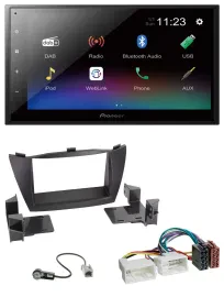 Pioneer USB Bluetooth DAB 2DIN MP3 Autoradio für Hyundai Tucson 2010-2015