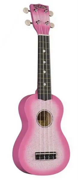 Укулеле сопрано HAMANO U-35PK Pink Sparkle