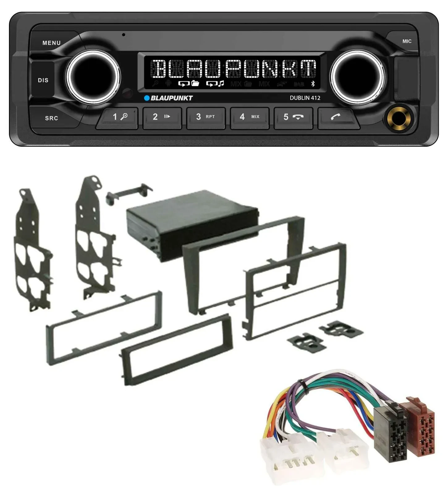 Blaupunkt MP3 Bluetooth USB AUX Autoradio für Lexus IS 300 (XE1, 2001-2005)