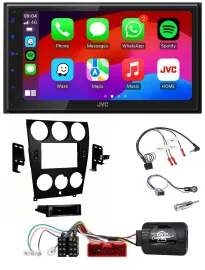 JVC Bluetooth USB Lenkrad 2DIN DAB Autoradio für Mazda 6 2006-2008
