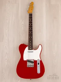 Электрогитара Fender Telecaster Custom 1962 Vintage Reissue TL62B-650 SS Candy Apple Red w/gigbag Japan 1990