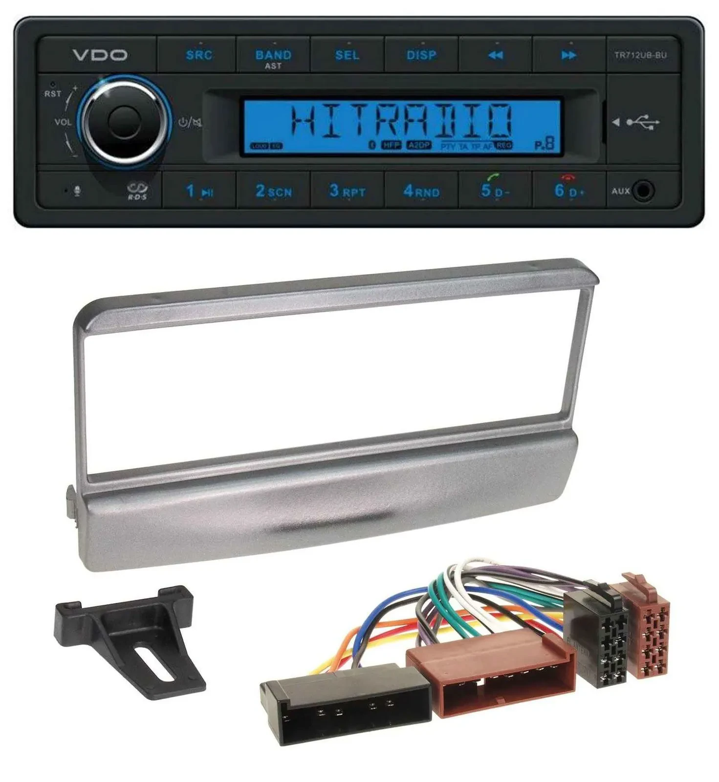 VDO Bluetooth AUX USB MP3 Autoradio für Ford Mondeo 96-02 Transit bis 06 Puma ab