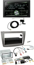 Автомагнитола для Alfa Romeo Mito Pioneer 2DIN CD USB Bluetooth DAB серебристая