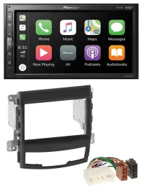 Pioneer USB MP3 DAB 2DIN Bluetooth Autoradio für SSangYong Korando 10-13
