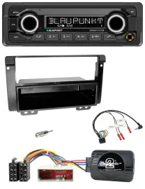 Blaupunkt Bluetooth DAB Lenkrad USB Autoradio für Landrover Freelander 2004-2006