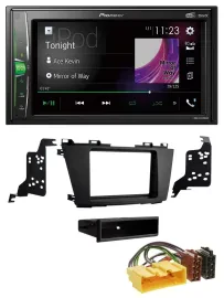 Pioneer 2DIN MP3 DAB USB Bluetooth Autoradio für Mazda 5 (CR, ab 2010)
